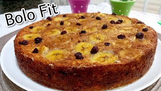 COMO FAZER BOLO DE AVEIA COM BANANA,SEM FARINHA,SEM AÇÚCAR, SEM LEITE  SIMPLESMENTE DELICIOSO