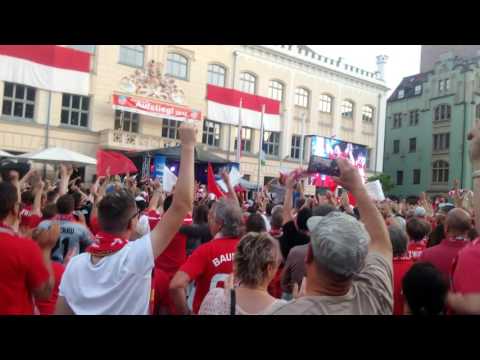 FSV Zwickau Aufstiegsfeier aufm Hauptmarkt