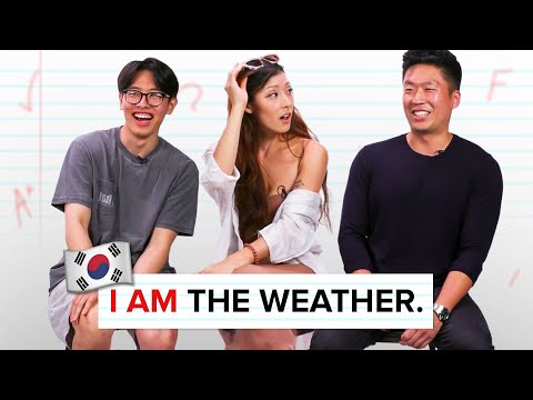 Korean Americans Take A Basic Korean Language Quiz Part 2