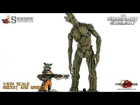 Video Review of the Hot Toys Guardians of the Galaxy: Rocket and Groot