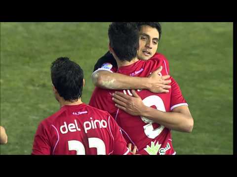 Gol de Juanjo (2-0) en el CD Numancia - UD Las Palmas - HD