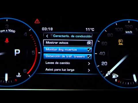 Land Rover Range Rover. Modelo 2013. Cuadro de instrumentos