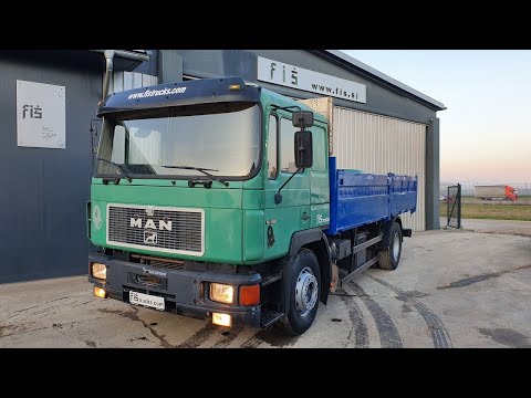 MAN 19.422 4x2 STAKE BODY - FIŠ TRUCKS SLOVENIA