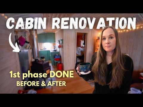 Huge CABIN UPGRADE – Part 1 of Renovation COMPLETE | Svalbard