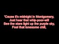 Alan Jackson - Midnight in montgomery LYRICS