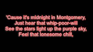 Alan Jackson - Midnight in montgomery LYRICS