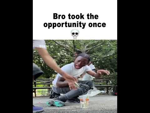 Opportunity comes but once!!!