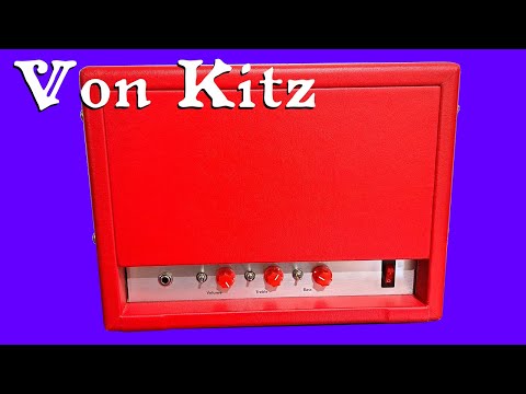 Von Kitz  "Redhead" Handwired Boutique Amp (15 watt head) image 8