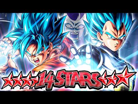 (Dragon Ball Legends) 14 STAR TAG ROF SSJB GOKU & VEGETA HAVE GOOD TOOLS FOR A 1% SPARKING!