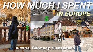 What I spent on my Europe trip ✈️💰 budget breakdown, what we did + tips
