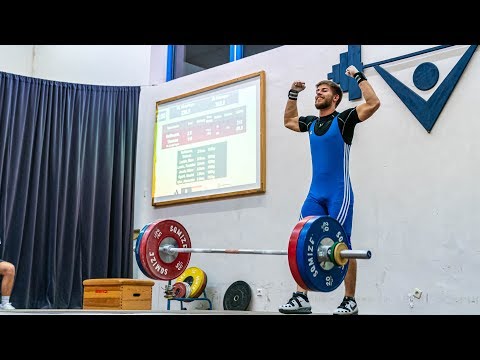 Thomas 102kg Snatch PR 118kg Clean and Jerk 2020-02-08