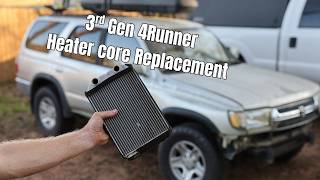 99-02 3rd Gen Toyota 4runner heater core replacement