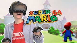 EXPLORING SUPER MARIO 64 IN VIRTUAL REALITY! | Destinations VR (HTC Vive Gameplay)