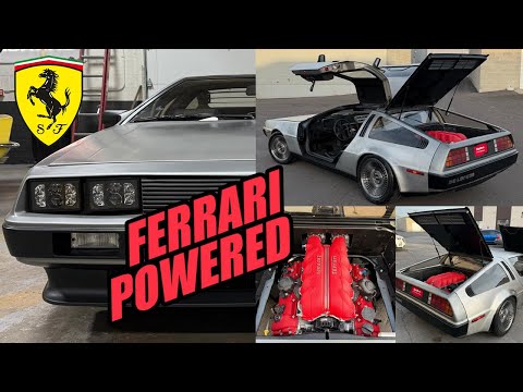 Thumbnail for The Ferrari Swapped DeLorean! by Ferrari, video, WiLL, Car, vide