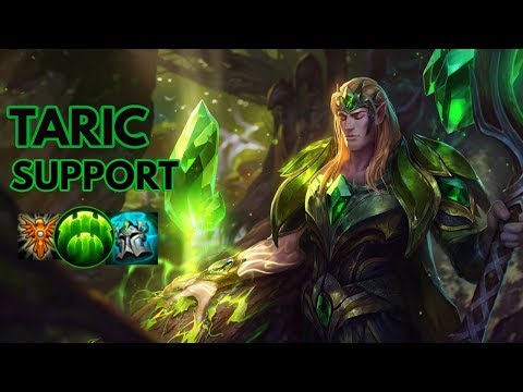 Emerald Taric Support-League of Legends Full Gameplay