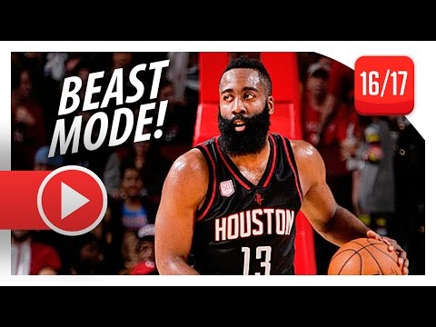 James Harden UNREAL Triple-Double vs Knicks (2016.12.31) - 53 Pts, 17 Ast, 16 Reb, EPIC!