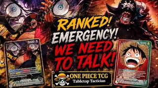 Please Watch! Bring Him Down! One Piece TCG: RG Luffy VS BY Marshall D. Teach