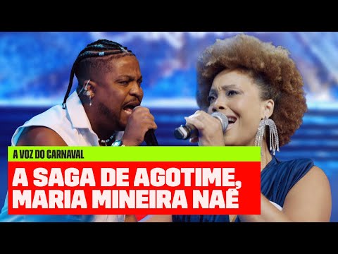 Jessica e Nino - A Saga de Agotime, Maria Mineira Naê(Ao Vivo) | A Voz do Carnaval |Música Multishow