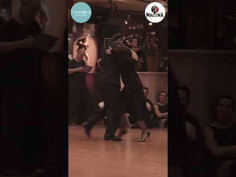  Bárbara Ferreyra  and  Agustín Agnez  are  dancing  to  the  milonga  "  Parque Patricios  "  by  Francisco Lomuto