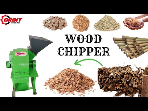 Wood chipper machine disc type 15hp, production capacity: 10...