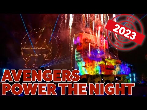 Premiere  "Avengers : Power the Night" Complete Show at Disneyland Paris 2023