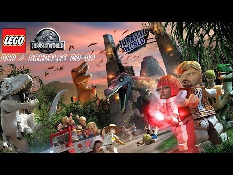 LEGO Jurassic World Co-op pt1 - The 1st Movie Begins! CLASSIC