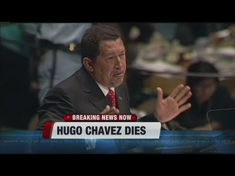 Venezuelan president Hugo Chavez has died