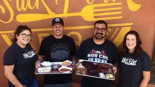 See what’s smoking at Slick Fork BBQ in Hughson