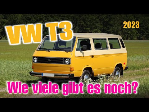 VW T3 Bus | How many are still in existence? | Inventory as of 2023