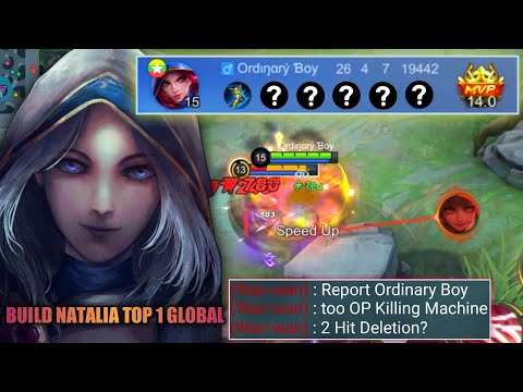 Natalia Damage Hack With This Insane Build - Natalia Best Build 2022 - MLBB
