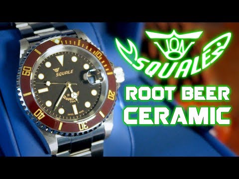 Squale Ceramic Root Beer 1545 20 Atmos Heritage Full Review