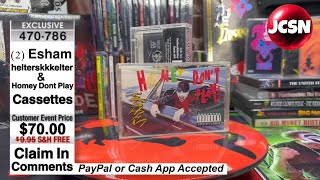 (2) Esham Cassettes “helterskkkelter” &amp; “Homey Don’t Play!” #esham