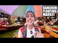 Crazy Experience At Thailand Floating Market Still Worth It 🫠