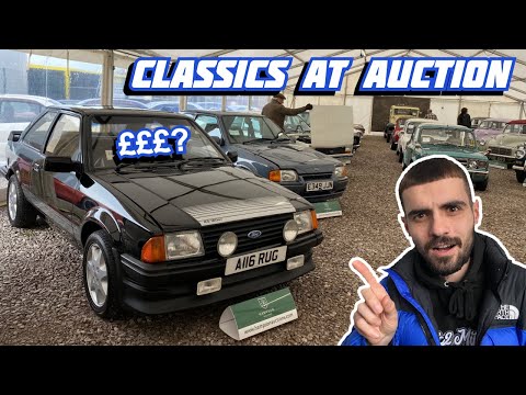 I ATTEND A CLASSIC CAR AUCTION IN WALES!