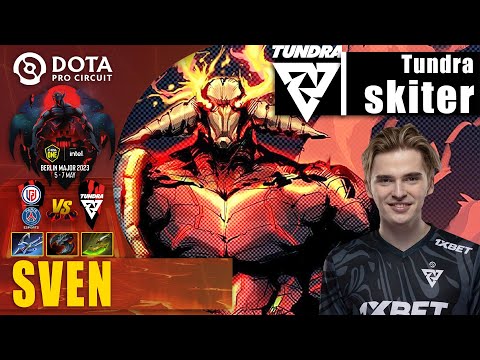 PSG.LGD vs TUNDRA | SKITER SVEN 16 KILLS TOO IMBA | ESL ONE BERLIN MAJOR 2023 Dota 2 Highlights