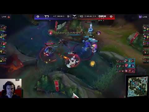 T1 Faker Zoe teamfight vs DRX | LCK Spring 2021