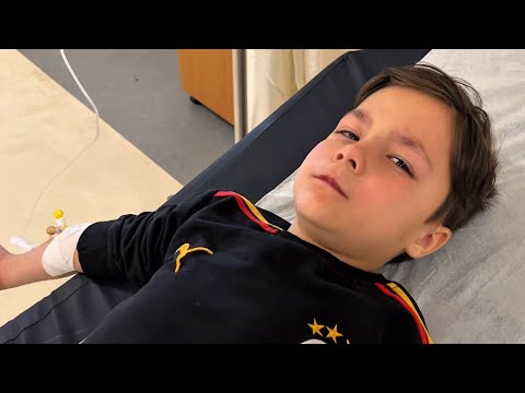 ONUR WAS SICK AND THE DOCTOR PUT IN A SERUM!! VLOG