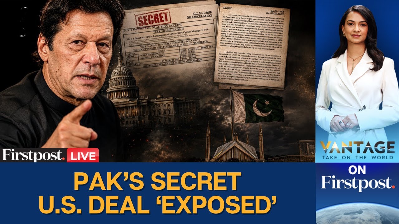 Pakistan's Leaked 'Cypher' Exposes Military Plan to Overthrow Imran Khan | Vantage LIVE