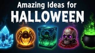 Halloween Resin Art Compilation 🎃 | 5 Spooky Epoxy Creations