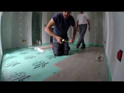 comment poser sous couche parquet flottant