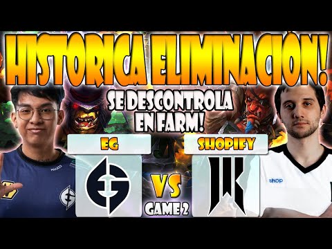 EG VS SHOPIFY REBELLION BO3[GAME 2]ELIMINACIÓN- PAKAZS, WISPER VS ARTEEZY -ESL ONE BERLIN MAJOR 2023