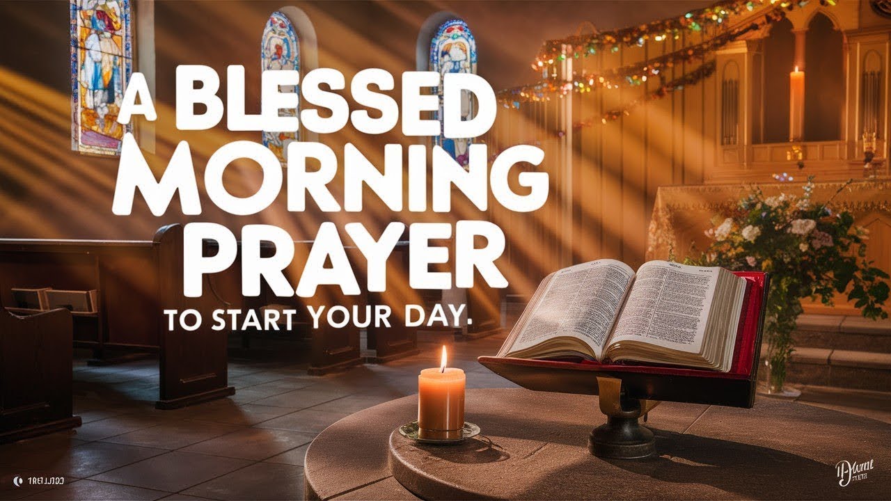 Morning Prayer To Start Your Day: Wake up and Start Your Day With God | Powerful Bible Verses