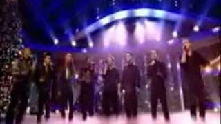 JLS &amp; Westlife - Flying Without Wings - X-Factor Finale 2008 - *HQ* Good quality