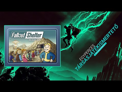 #267. Fallout Shelter | Egyperces társasjátékismertető - Game-Obscura