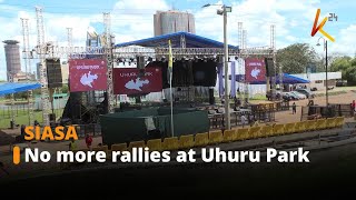 CS Duale issues directive banning any political rallies at Uhuru Park