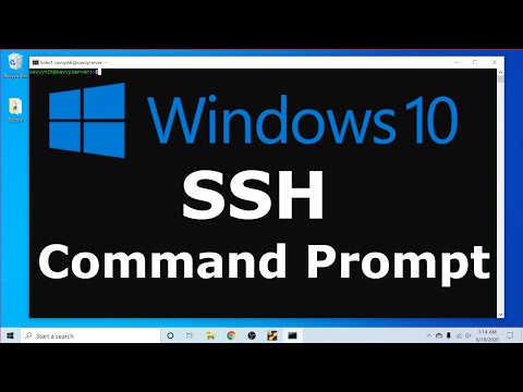 Descargar Ssh Client On Windows 10 Using The Command Prompt Ssh From ...