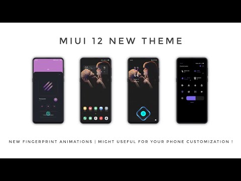 MIUI 12 New Theme | New Fingerprint Animations | Might Useful For Your Phone Customization !