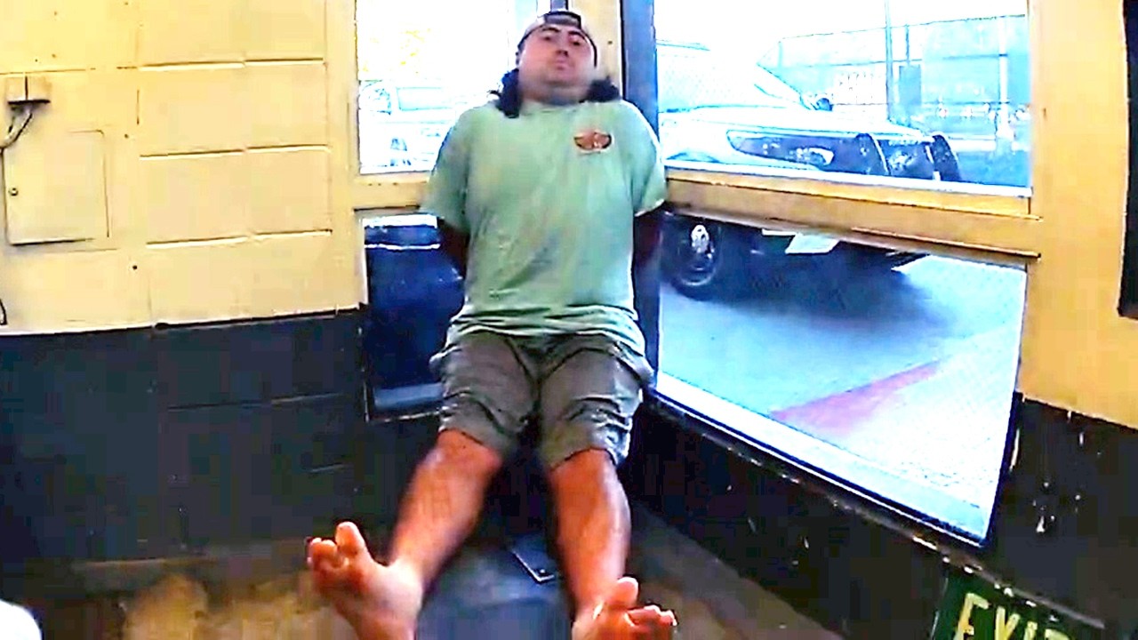 Predator Gets Caught in Front of His Dad