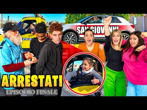 ZIA NICOLE E ILARY RUBANO LA MACCHINA AL MAESTRO SANGIOVANNI E FANNO ARRESTARE I BULLI DALLA POLIZIA