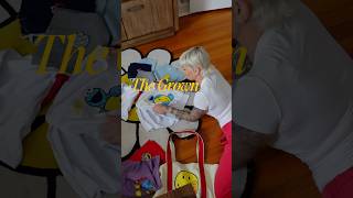 I’m so excited for this collection to launch- clearly !! #sesamestreet #smiley #clothingbrand